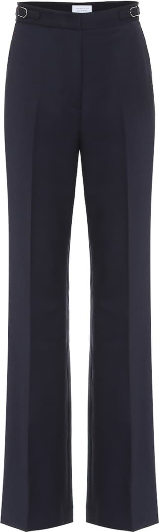 Gabriela Hearst Vesta high-rise wide-leg wool pants