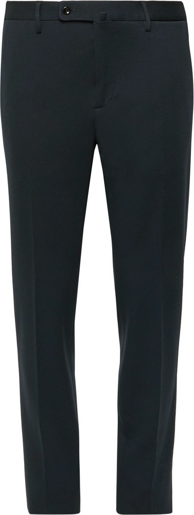 Incotex Midnight-Blue Slim-Fit Woven Trousers