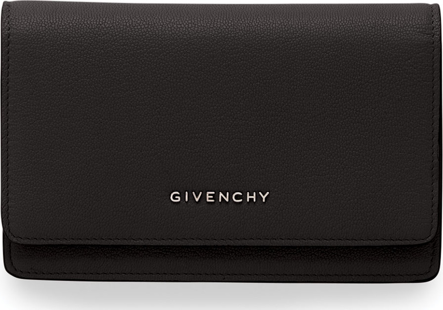 Givenchy Flap Wallet-on-Chain, Black