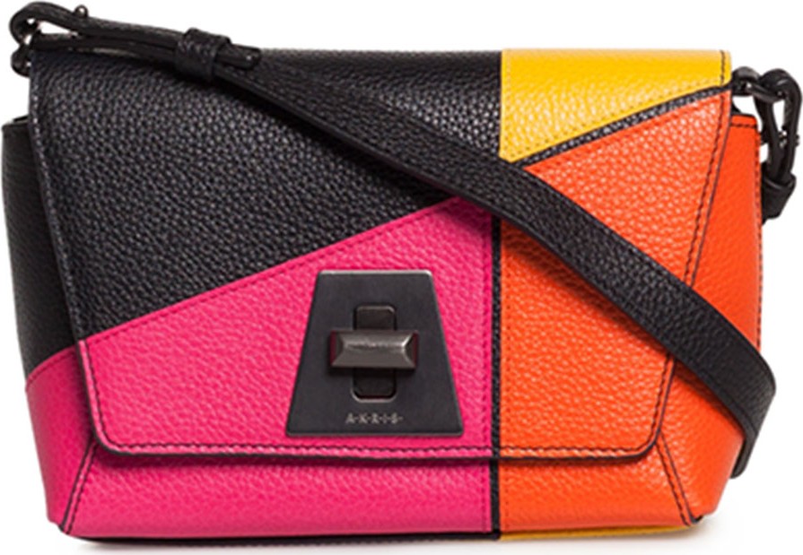 Akris Anouk Little Day Sunrise Patchwork Crossbody Bag