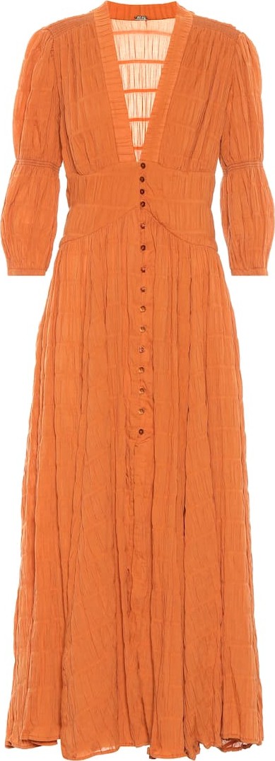 Cult Gaia Willow cotton-blend maxi dress