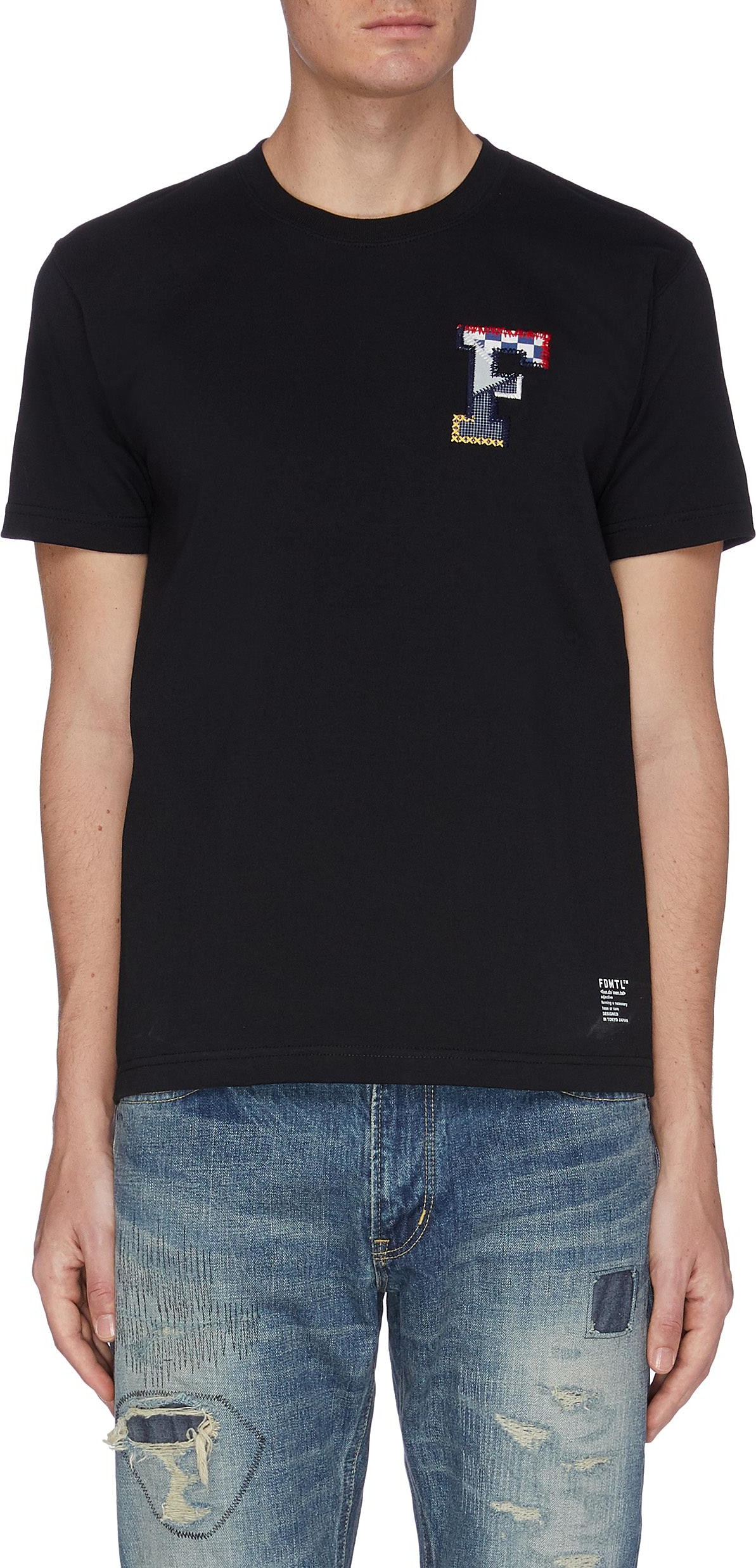 FDMTL Logo patch T-shirt