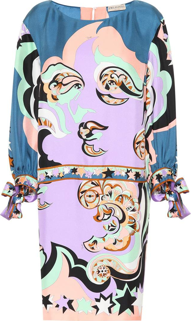 Emilio Pucci Printed silk dress