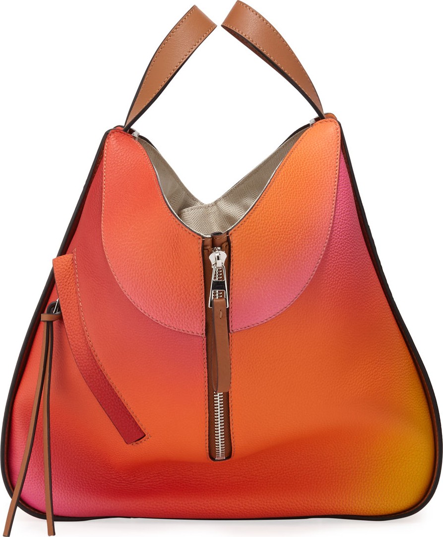 LOEWE Hammock Color-Gradient Leather Shoulder Bag
