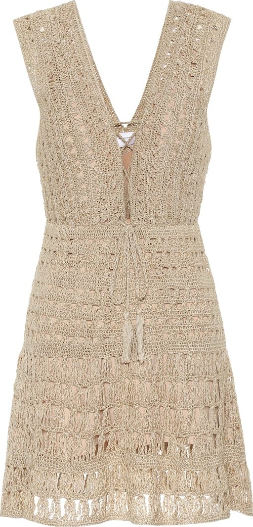 Anna Kosturova Jennifer crochet minidress