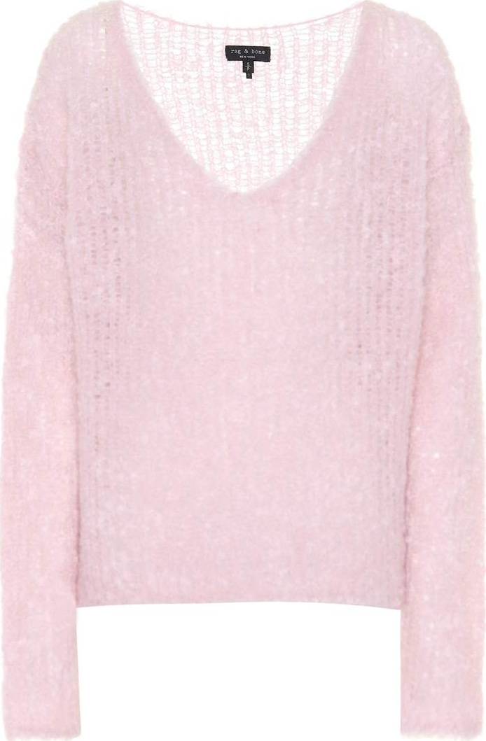 Rag & Bone Mohair-blend sweater