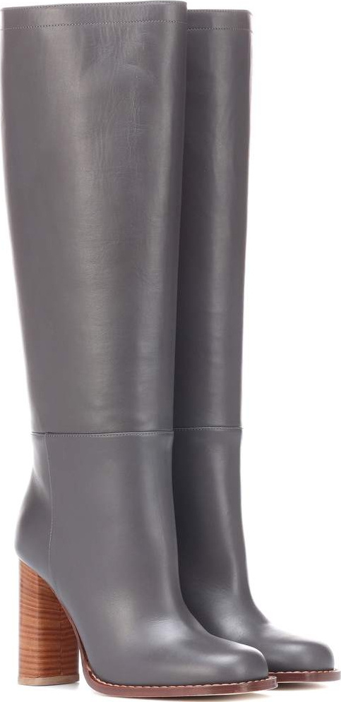 Marni Leather knee-high boots