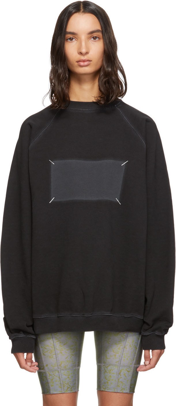 Maison Margiela Black Stitch Sweatshirt