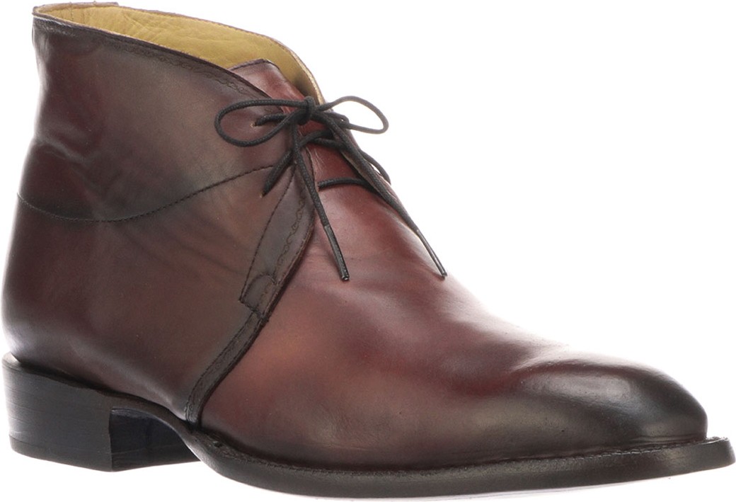 Lucchese Men's Evan Leather Chukka Boots