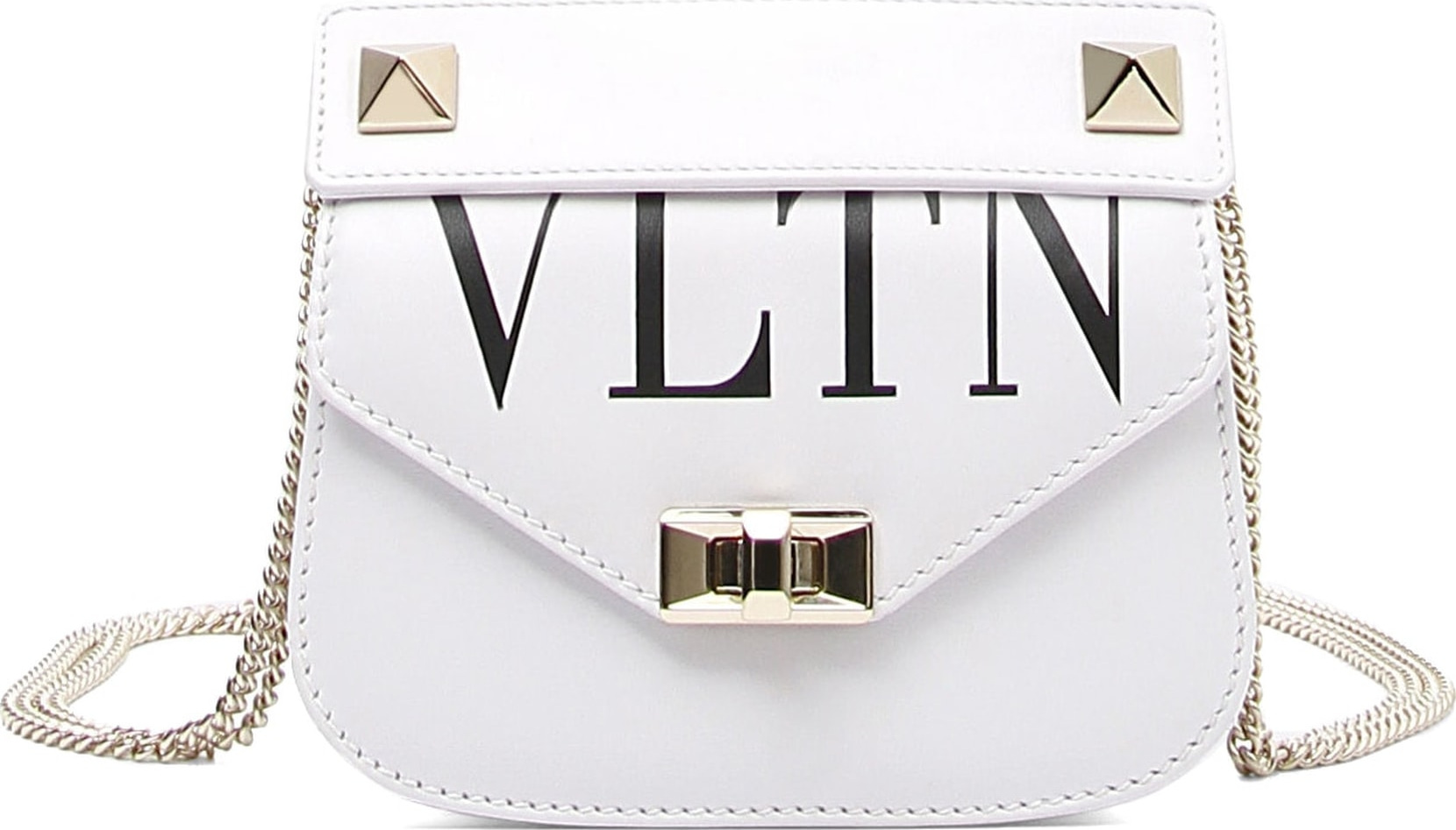 Valentino VLTN Small Leather Shoulder Bag