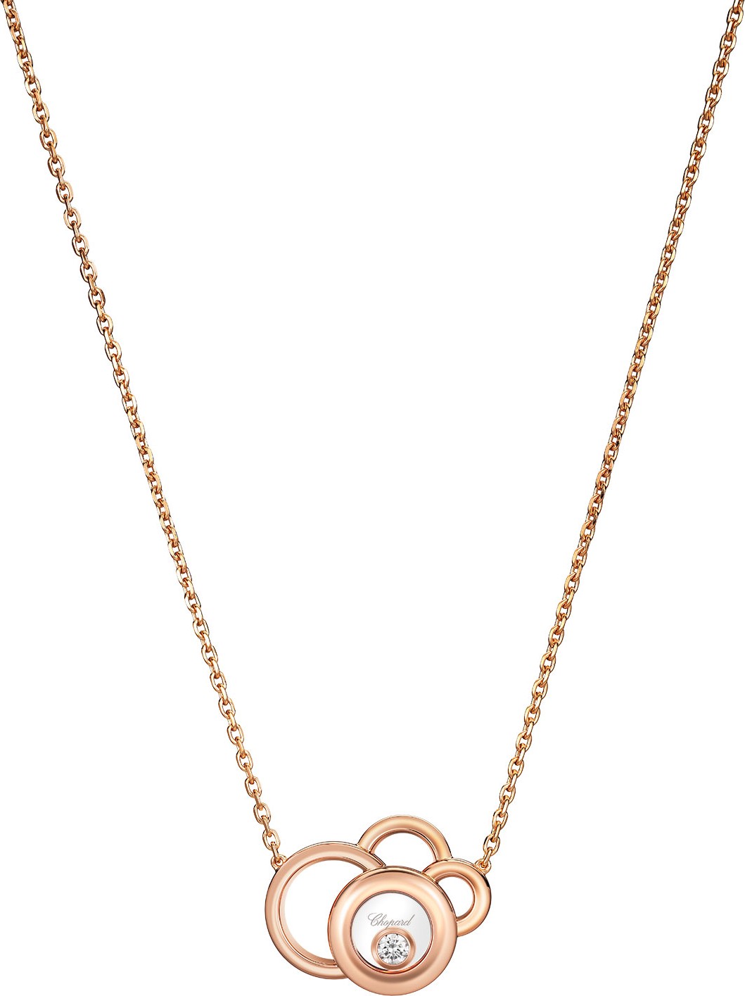 Chopard Happy Dreams Necklace with Diamond in 18K Rose Gold