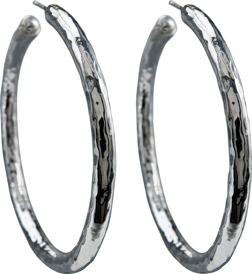 IPPOLITA 925 Glamazon #4 Skinny Bastille Hoop Earrings