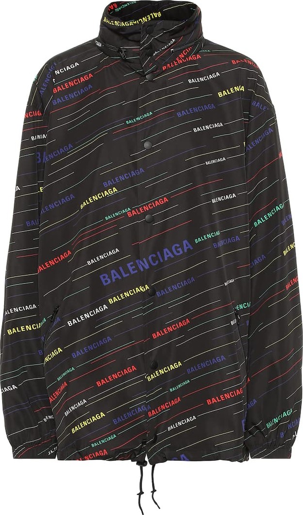 Balenciaga Printed technical jacket