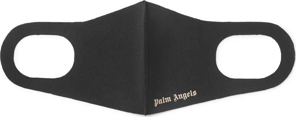 Palm Angels Logo-Print Scuba-Jersey Anti-Pollution Mask
