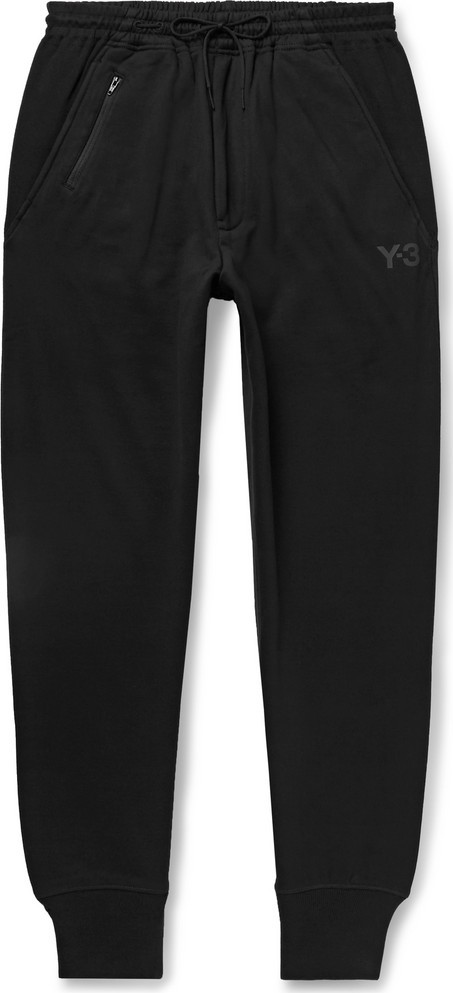 Y-3 Tapered Loopback Cotton-Jersey Sweatpants
