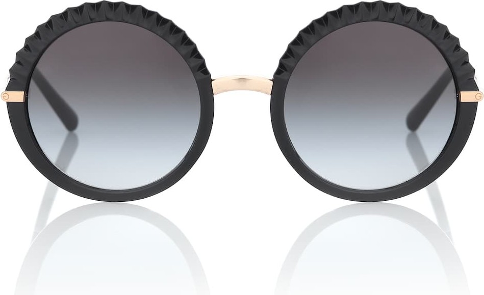 Dolce & Gabbana Round acetate sunglasses