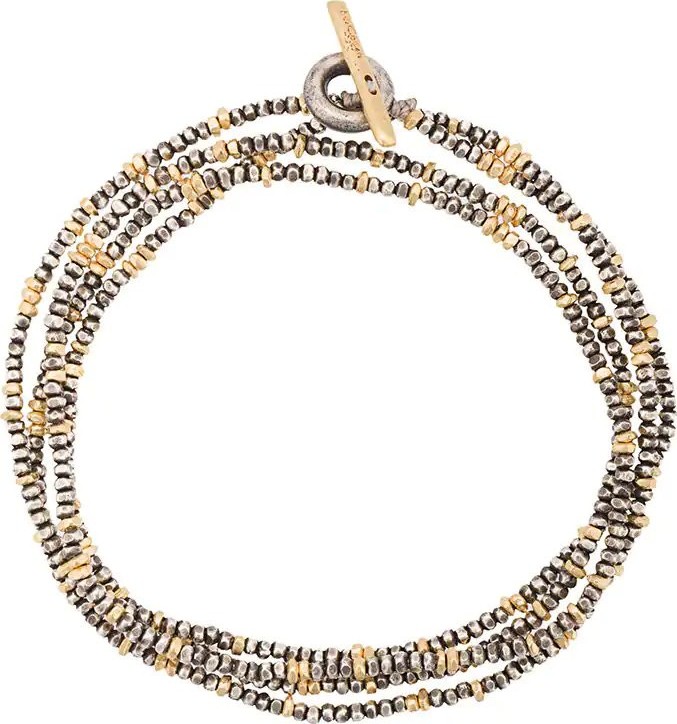 M. Cohen beaded wrap bracelet