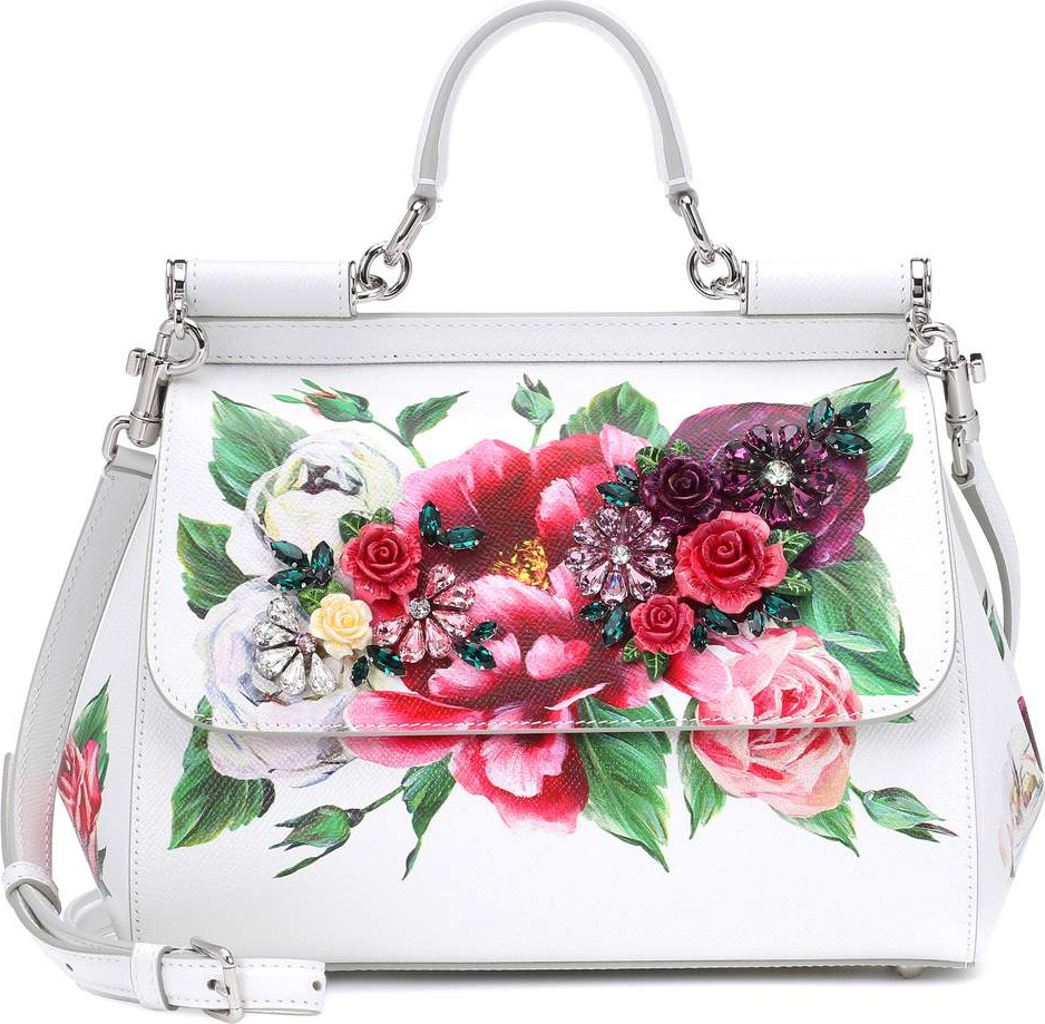 Dolce & Gabbana Sicily Medium leather shoulder bag