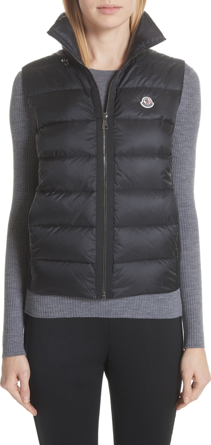 Moncler Down Quilted Fleece Vest