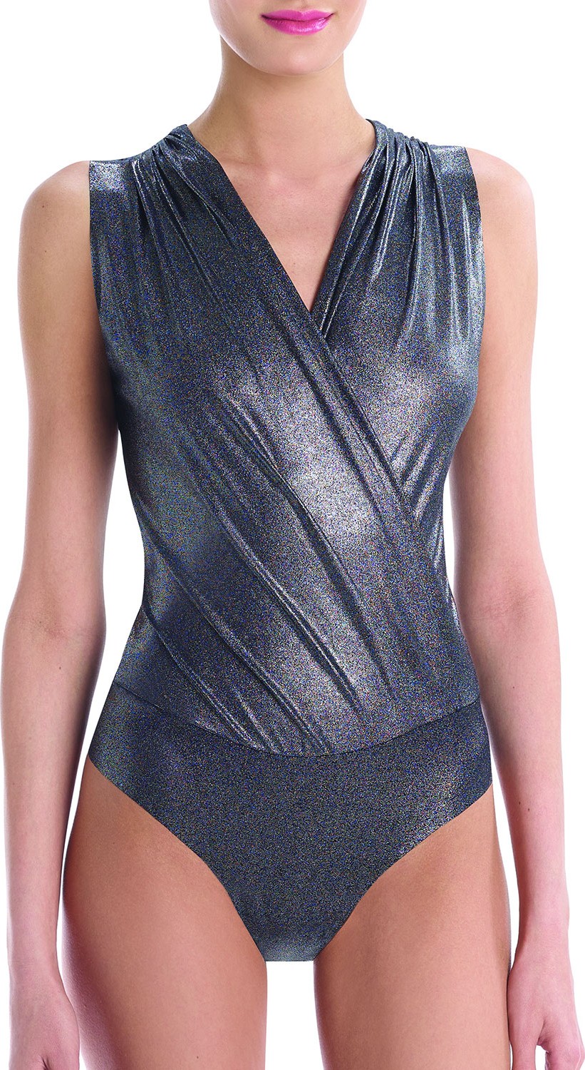 Commando Sparkle Wrap Sleeveless Bodysuit