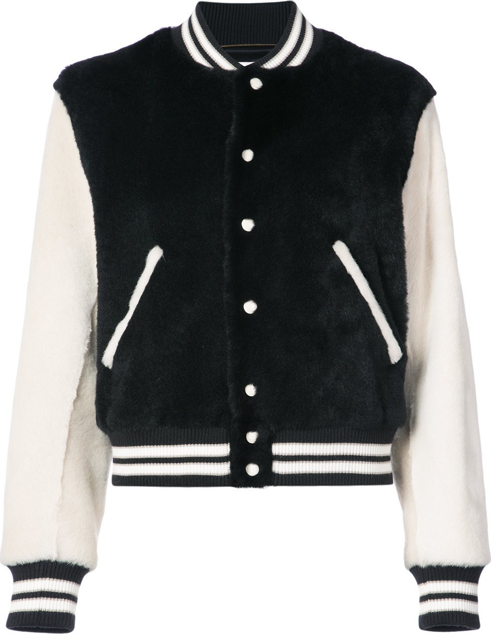 Saint Laurent classic letterman jacket