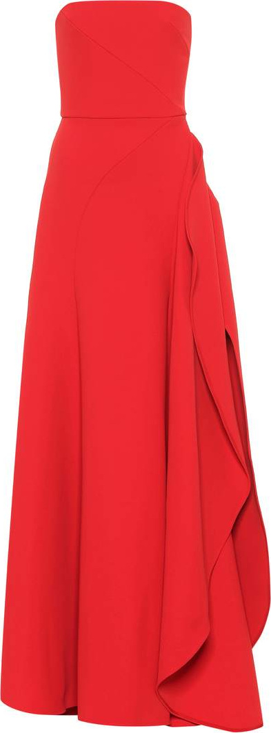 ELIE SAAB Sequin and jersey dress