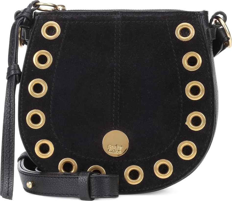 See By Chloé Kriss Mini suede shoulder bag