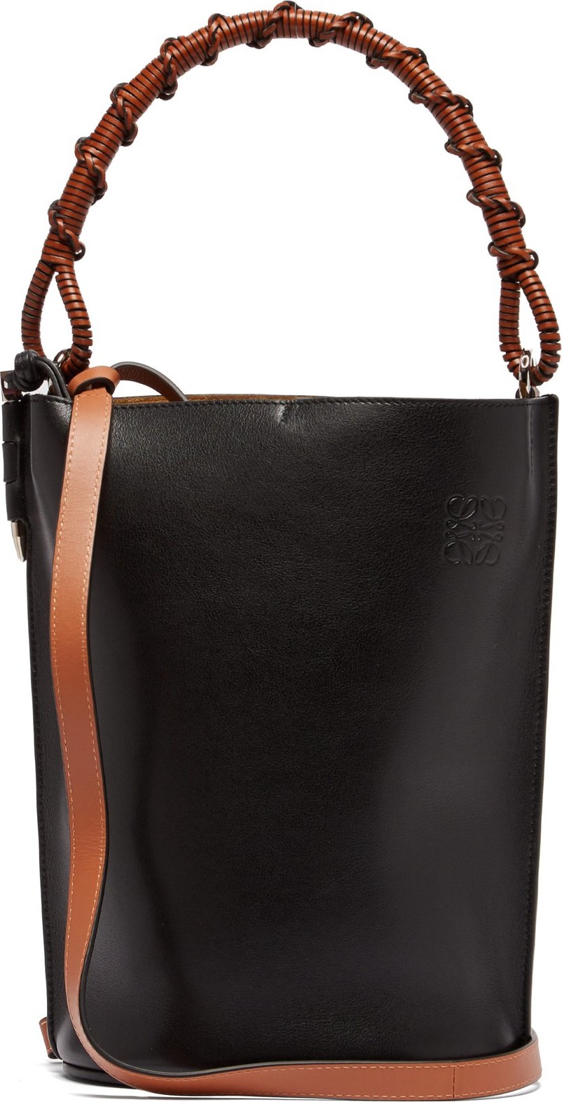 LOEWE Gate grained-leather bucket bag