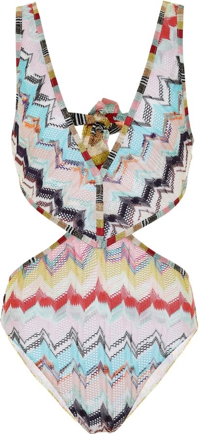 Missoni Zigzag knit swimsuit