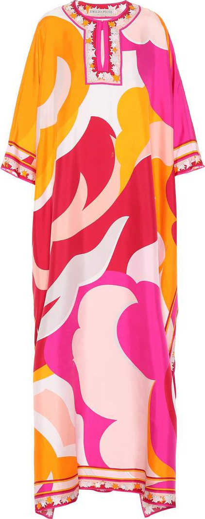 Emilio Pucci Printed silk dress