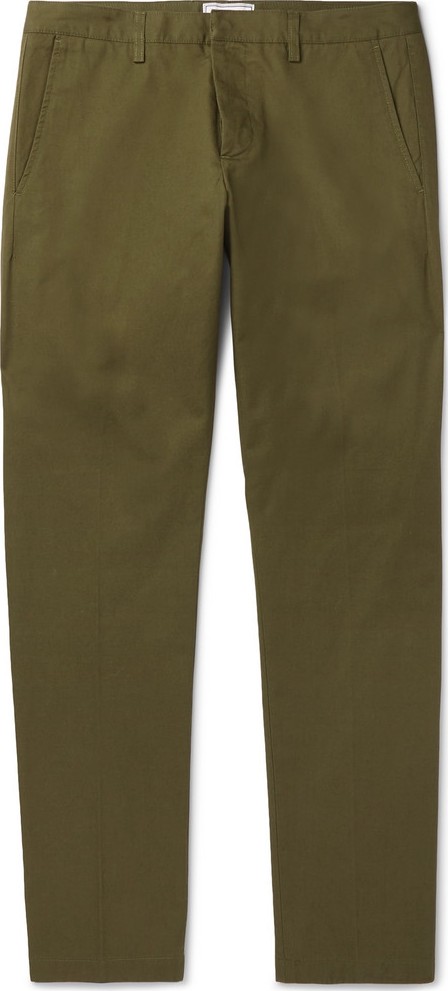 AMI Slim-Fit Cotton-Twill Chinos