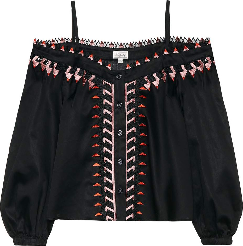 Temperley London Agnes cotton blouse