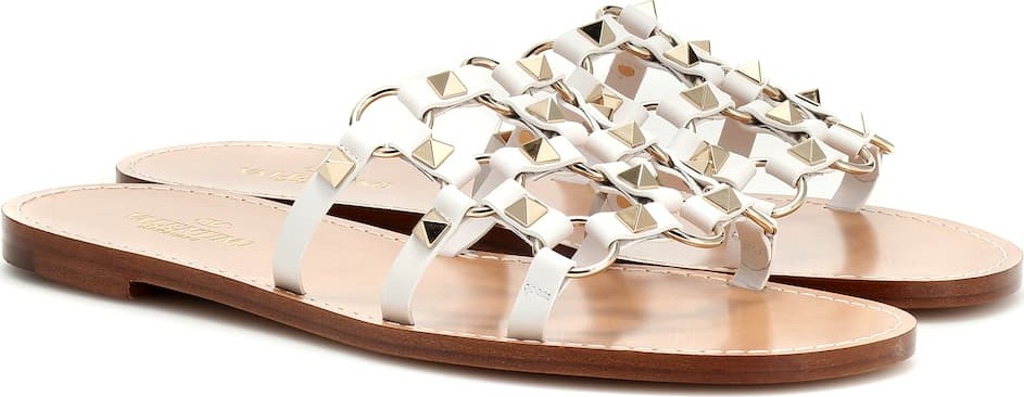 Valentino Valentino Garavani Cagestuds leather sandals