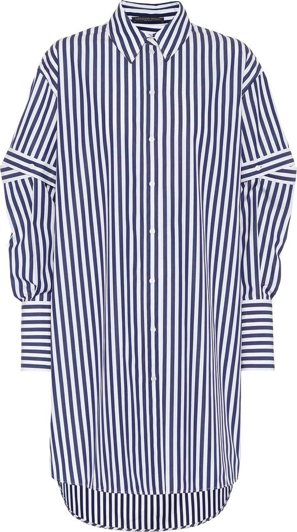 Alexander McQueen Oversized cotton shirt