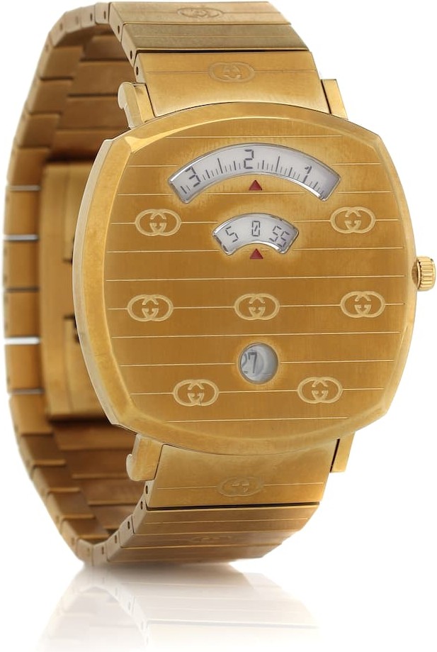 Gucci Grip 35mm stainless steel watch