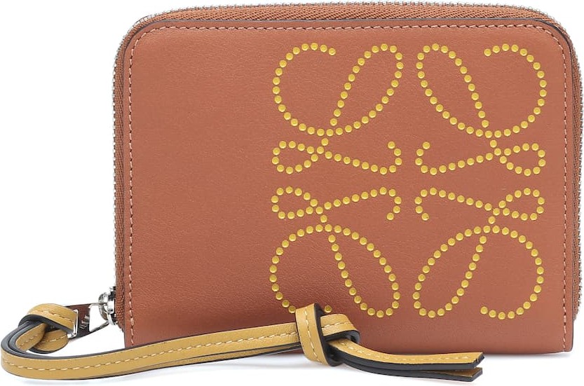 LOEWE Brand 6 leather wallet