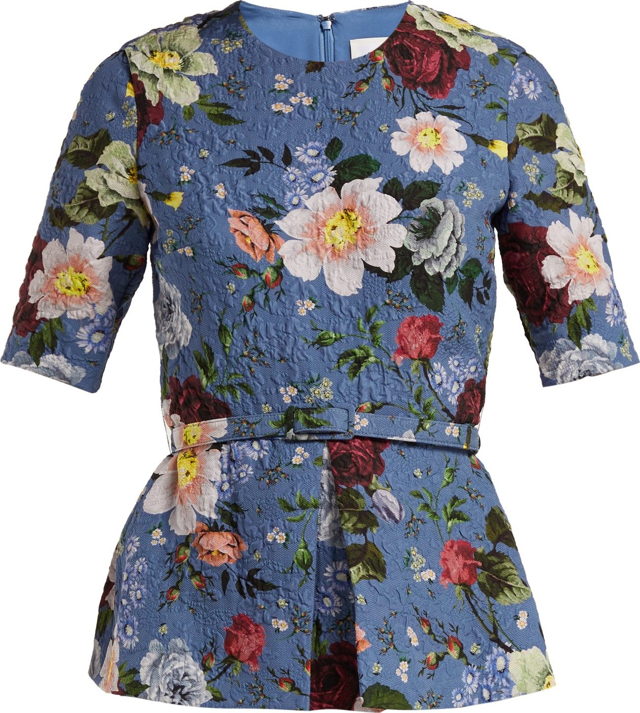 Erdem Catia Gertrude-print floral top