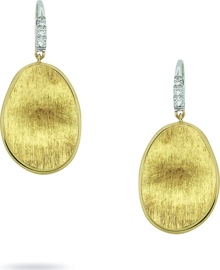Marco Bicego Lunaria Drop Earrings with Diamonds