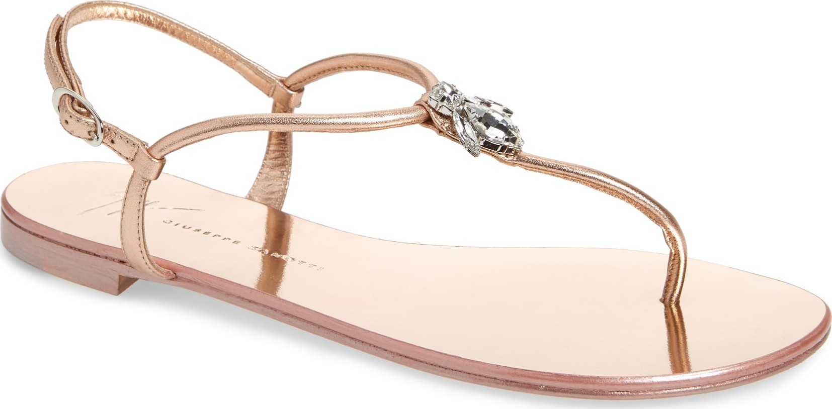 Giuseppe Zanotti Embellished Bee Sandal