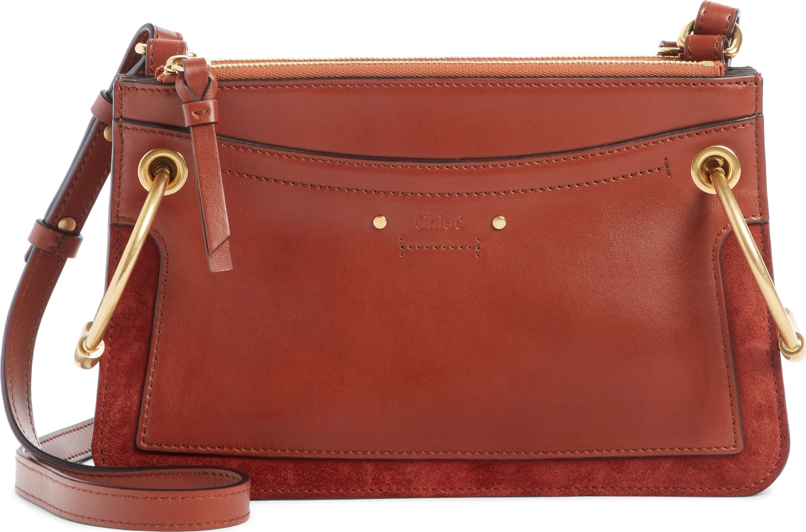 Chloe Small Roy Leather Shoulder Bag