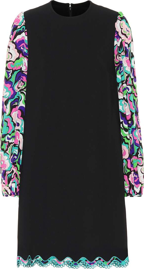 Emilio Pucci Silk-blend dress