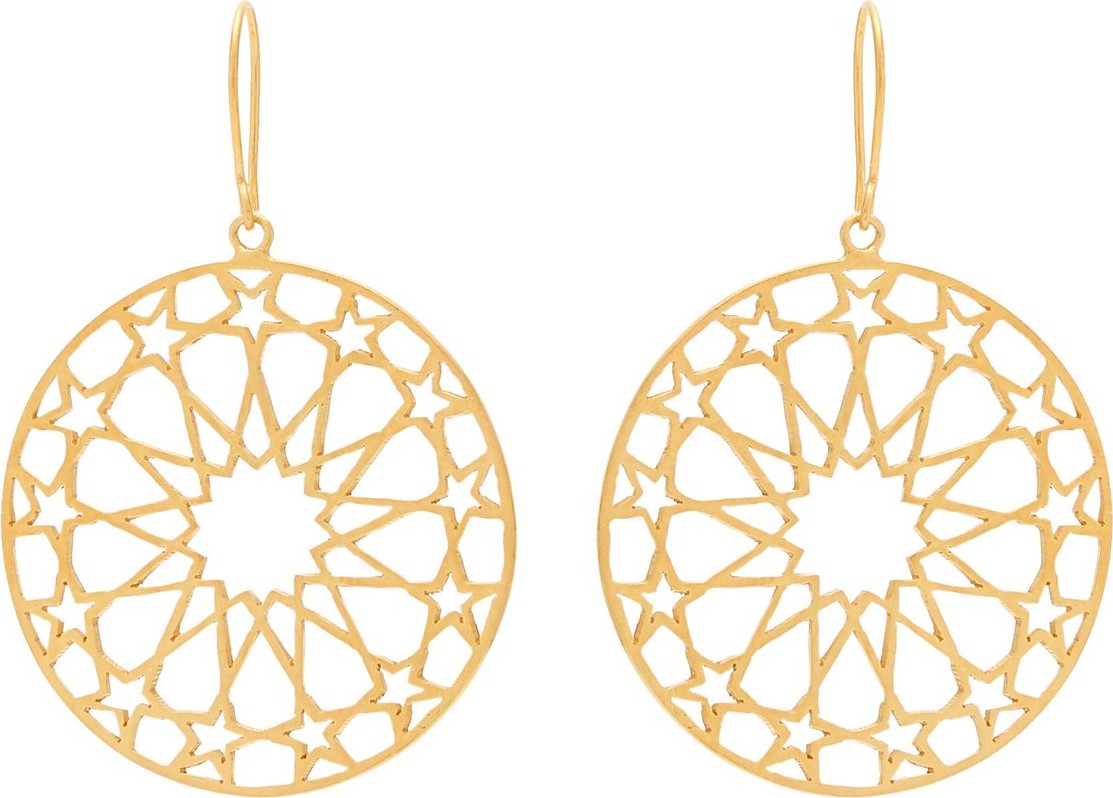 Pippa Small Tofaan 18kt gold-plated earrings
