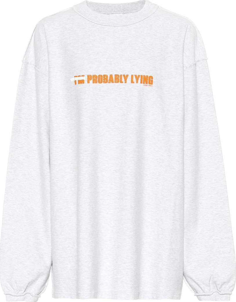 Vetements Cotton sweatshirt