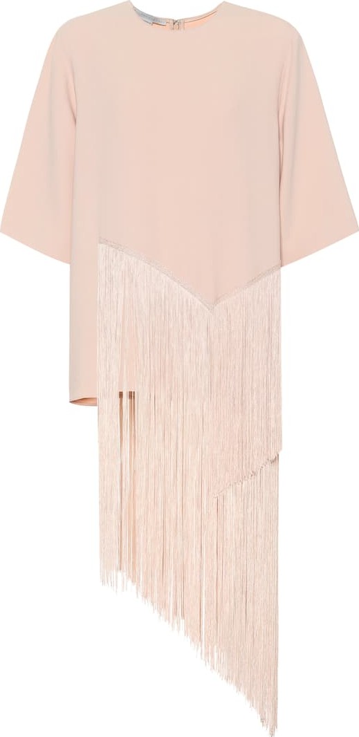 Stella McCartney Fringed crêpe top