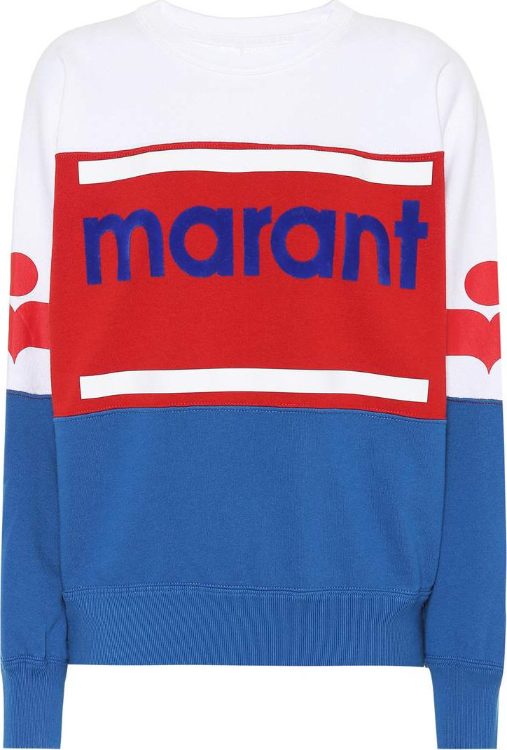 Isabel Marant Etoile Gallian cotton-blend sweatshirt
