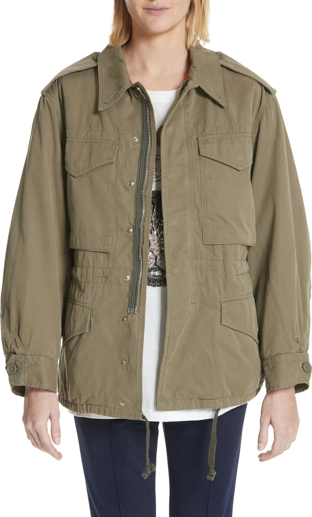 Gucci Logo Utility Jacket