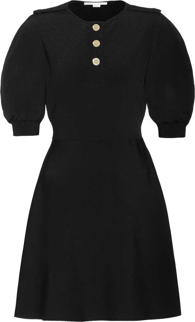 Stella McCartney Ribbed-knit minidress
