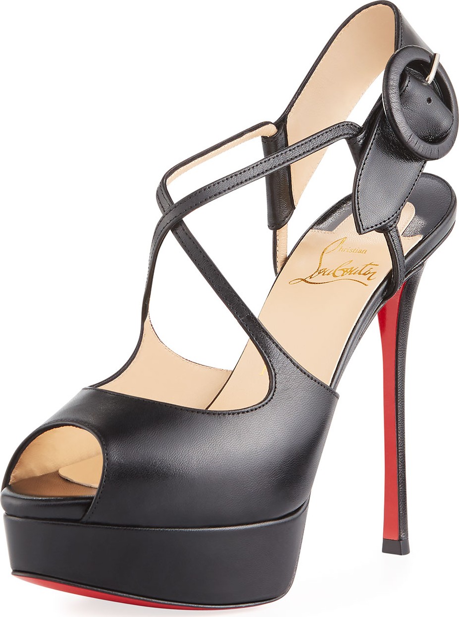 Christian Louboutin Hollandrive Platform Red Sole Pump
