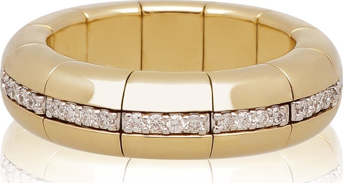 Roberto Demeglio 18k Gold PURA Diamond Eternity Band Ring