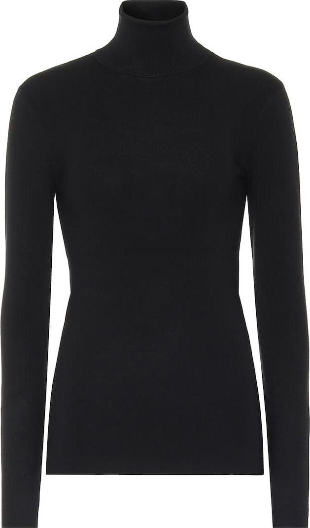 Joseph Silk-blend turtleneck sweater